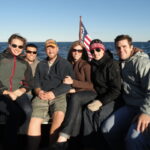 Dobson group shot on boat