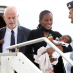 meriam arrives in rome