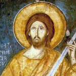 christ with sword cropped