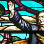 Wesley stained glass