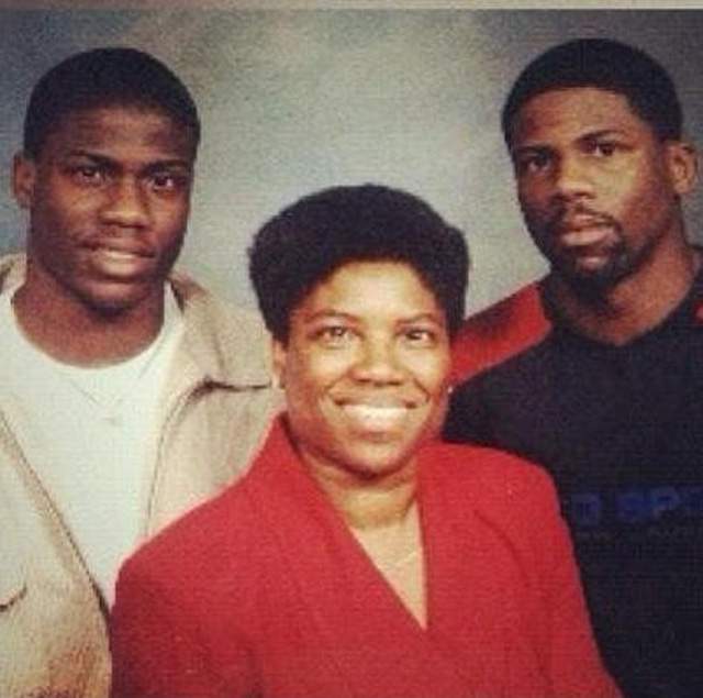 kevin hart mom funeral