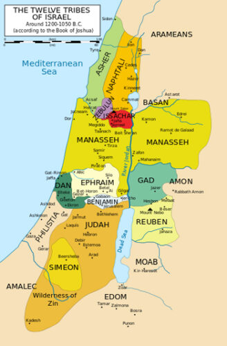 Israel entering 'third inheritance,' must divide land between 12 tribes ...