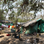 refugee camp in Columbia