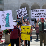 protests downtown los angeles