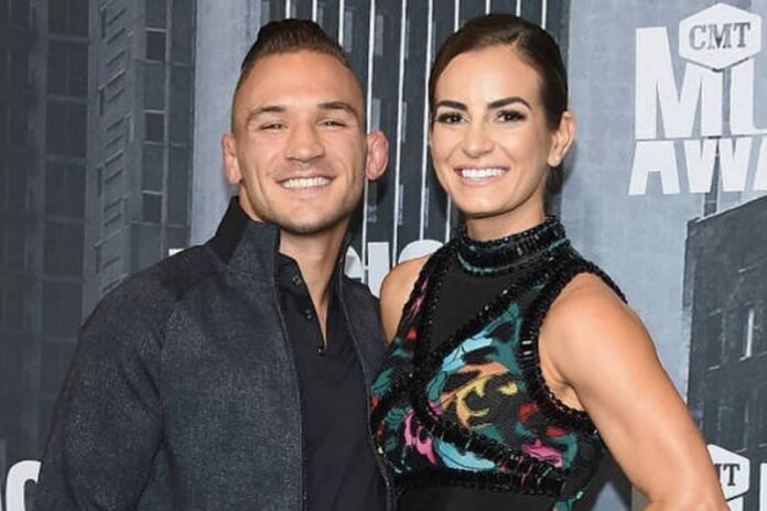 UFC S Michael Chandler Battles Doubts Clings To Faith God Reports   Michael Chandler Wife 696x464 